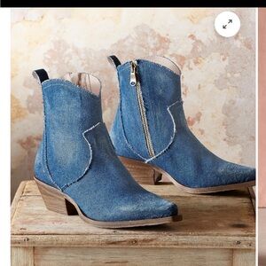 Denim SUNDANCE Sojourner Boots by Sundance. LIKE NEW AND IN STORES NOW